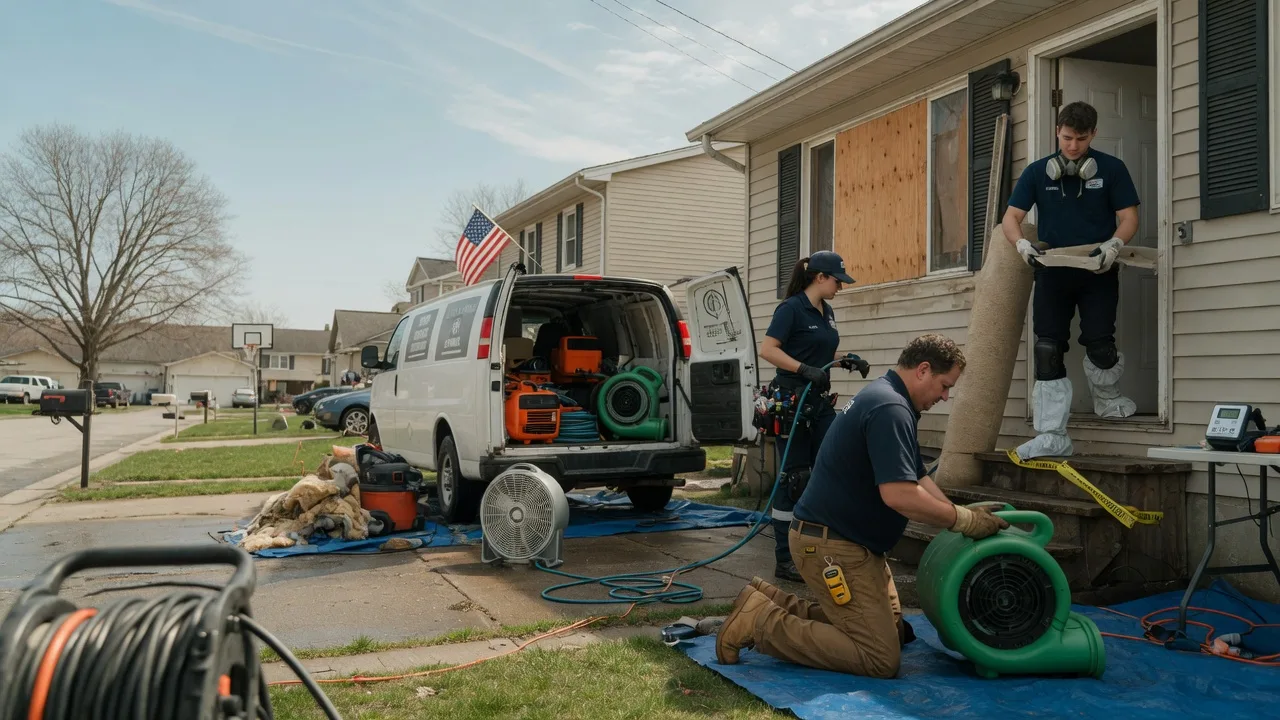 Water Damage Restoration in Mapleton, ME near me